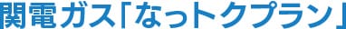 関電ガス「なっトクプラン」