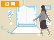 「白熱電球の取り替え(59秒)」篇 「白熱電球の取り替え(59秒)」篇