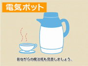 「電気ポット保温時の消費電力量(46秒)」篇 「電気ポット保温時の消費電力量(46秒)」篇