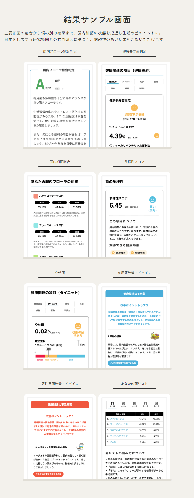 レポートサンプル