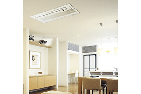 天井カセットエアコン交換