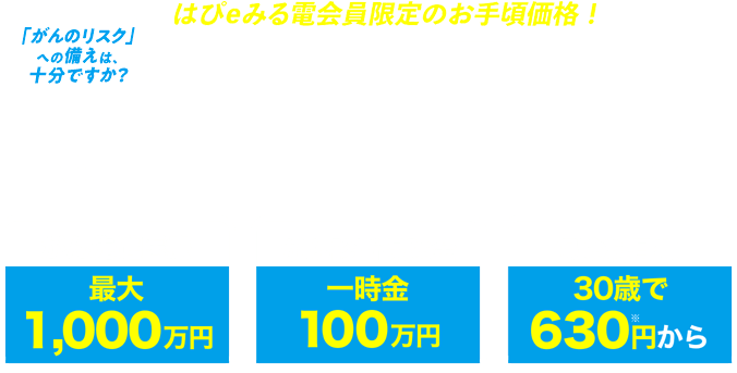 かんでん保険　がん保険プラン