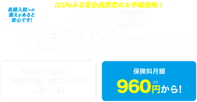 かんでん保険　医療保険プラン