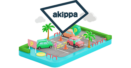 akippaに貸し出して社会問題の解決にも