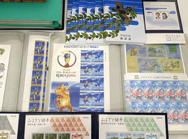 ご家族が集めていた切手コレクション