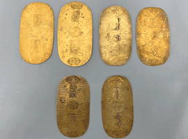 長年眠っていた小判