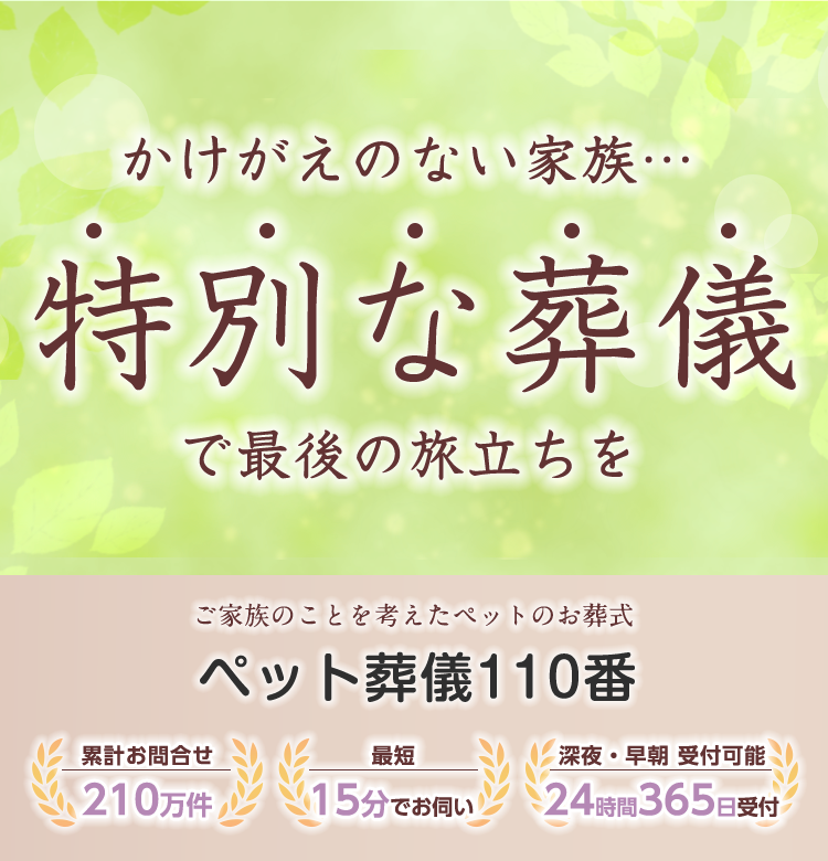 かけがえのない家族…特別な葬儀で最後の旅立ちを