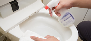 POINT2 専用洗剤で徹底洗浄