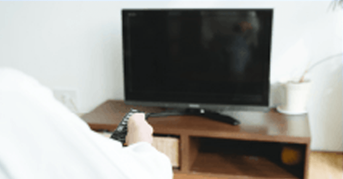 電波が悪いのか、テレビが映らない