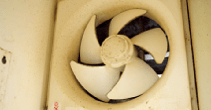 突然故障して換気扇が動かなくなった