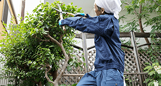 お庭110番 3つの強み