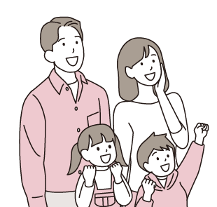 家族のイラスト