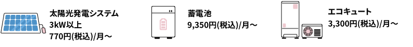 豊富なオプションイメージ