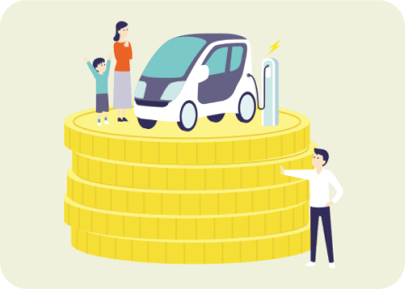 EV（電気自動車）のイメージ
