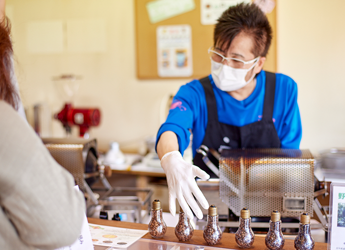 独立・開業したい人の体験の様子